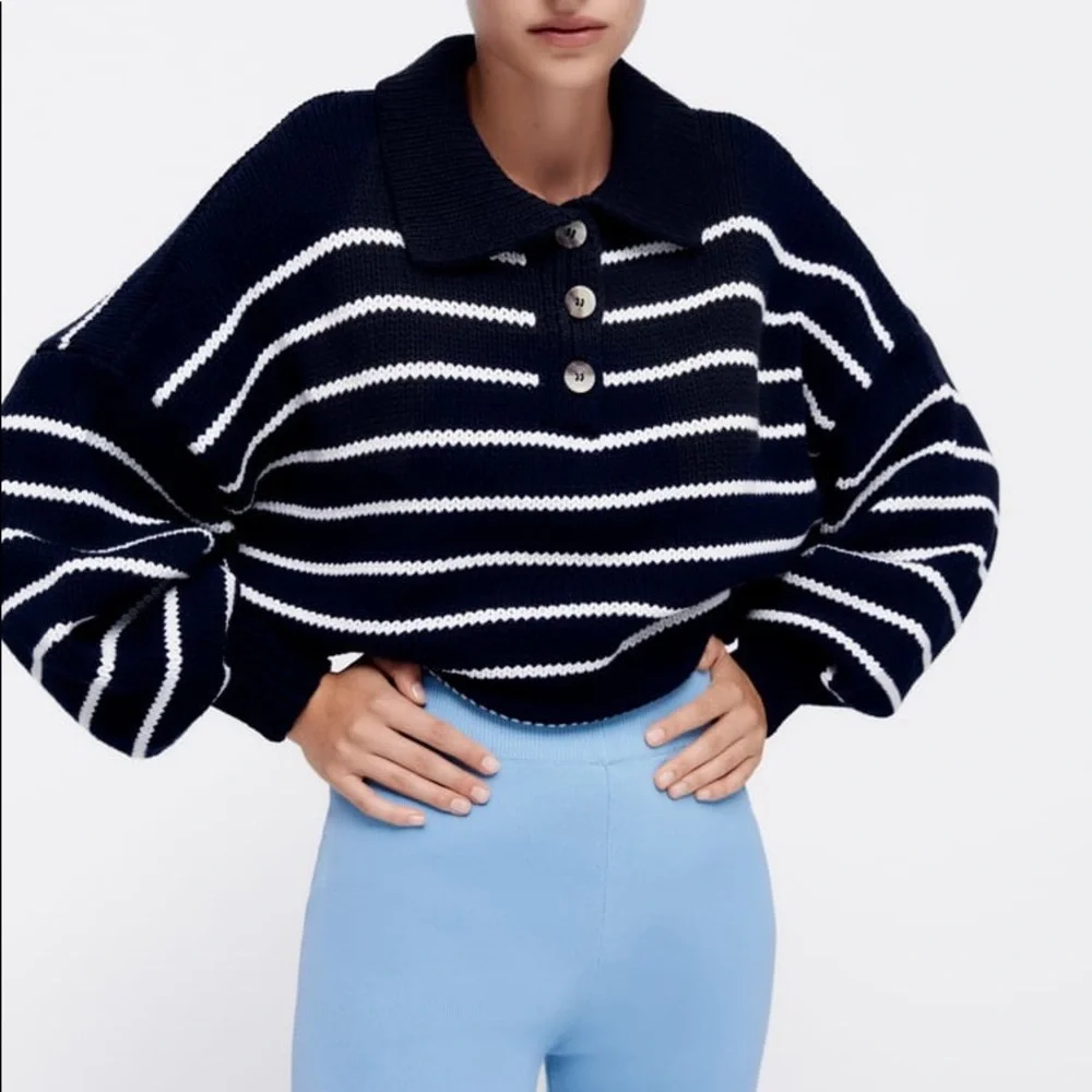 Zara Crop Sweater - Picture 3 of 11